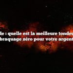 Réponse rapide : quelle est la meilleure tondeuse à rayon de braquage zéro pour votre argent